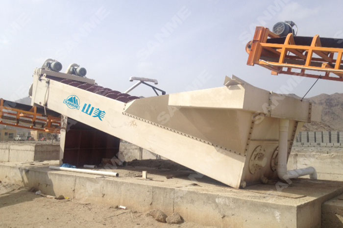 XL系列螺旋洗砂機、XLW系列洗石機