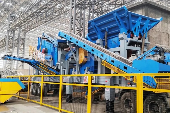 時(shí)產(chǎn)值近600萬(wàn)！山美移動(dòng)式破碎篩分一體站助力江蘇高碳鉻鐵礦破碎項(xiàng)目建設(shè)