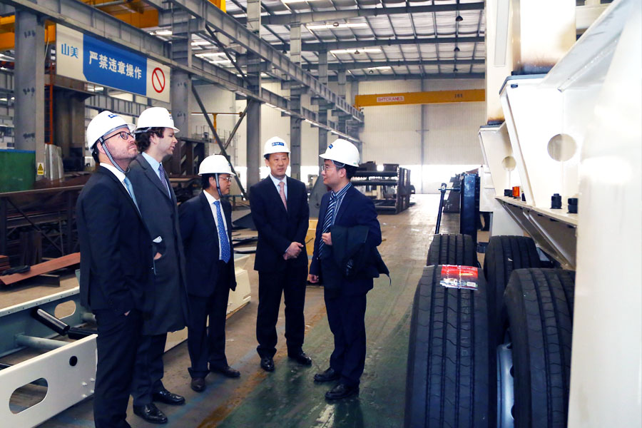 信心滿滿|德國(guó)SK集團(tuán)新任董事長(zhǎng)蒞臨山美股份參加合資公司年度董事會(huì)