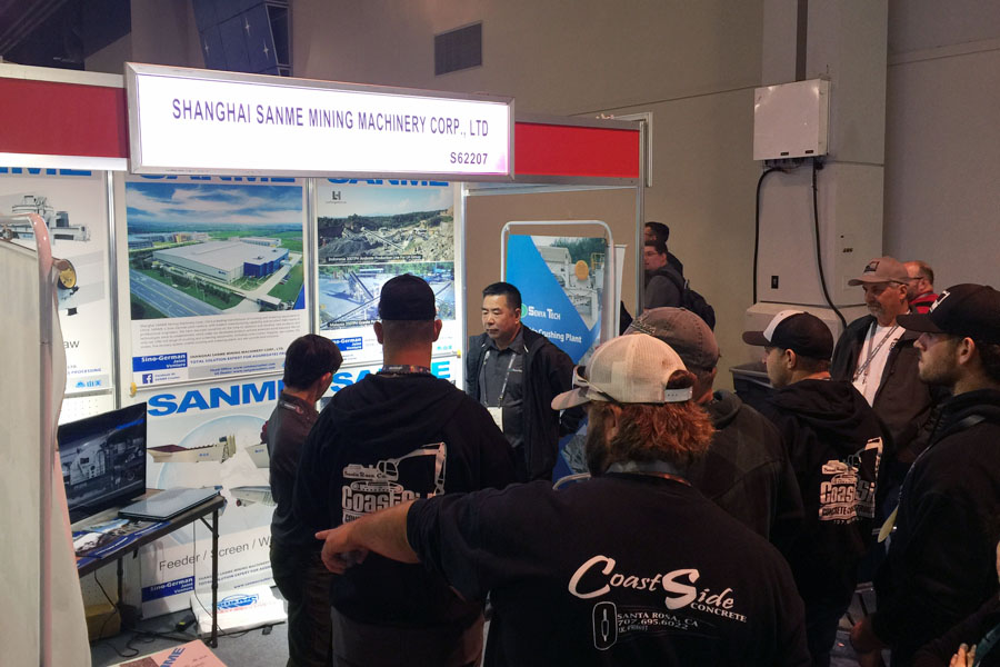 疫情擋不住走出去的腳步，山美股份亮相美國工程機械博覽會(CONEXPO-CON/AGG)向世界展示產(chǎn)品及服務