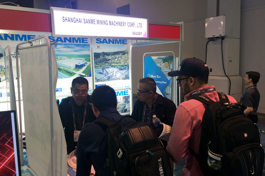 疫情擋不住走出去的腳步，山美股份亮相美國工程機械博覽會(CONEXPO-CON/AGG)向世界展示產(chǎn)品及服務