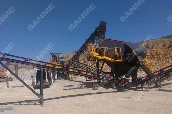 疫情擋不住中國產品走向歐洲 山美股份提供成套設備的骨料生產線調試投產，產量超預期！