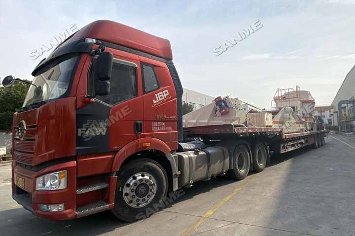 新年發(fā)貨忙｜上海山美股份高性能破碎篩分裝備發(fā)往安徽銅陵，服務于當?shù)啬戤a(chǎn)300萬噸骨料生產(chǎn)線