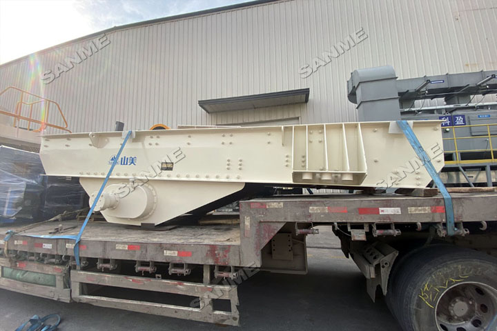 新年發(fā)貨忙｜上海山美股份高性能破碎篩分裝備發(fā)往安徽銅陵，服務于當?shù)啬戤a(chǎn)300萬噸骨料生產(chǎn)線