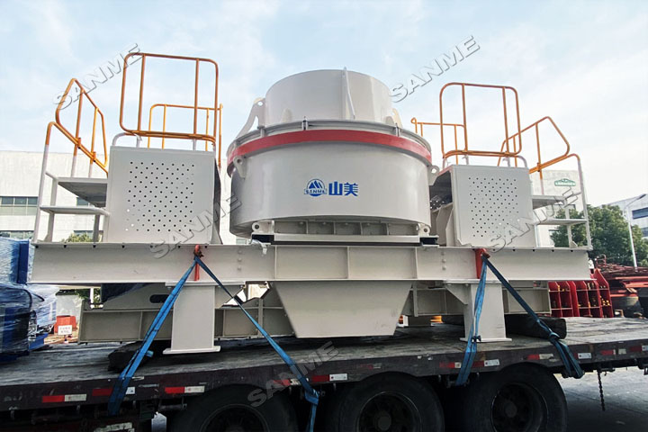 新年發(fā)貨忙｜上海山美股份高性能破碎篩分裝備發(fā)往安徽銅陵，服務于當?shù)啬戤a(chǎn)300萬噸骨料生產(chǎn)線