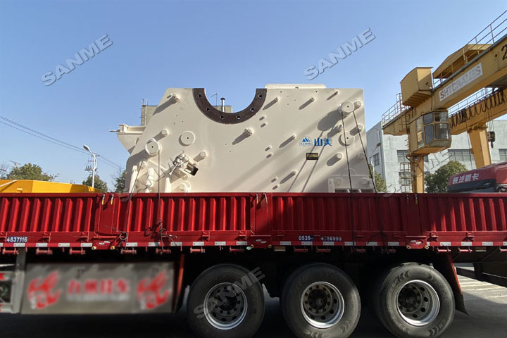 新年發(fā)貨忙｜上海山美股份高性能破碎篩分裝備發(fā)往安徽銅陵，服務于當?shù)啬戤a(chǎn)300萬噸骨料生產(chǎn)線