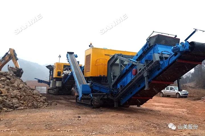 上海山美股份｜深耕履帶移動式破碎篩分市場，為客戶締造卓越價值
