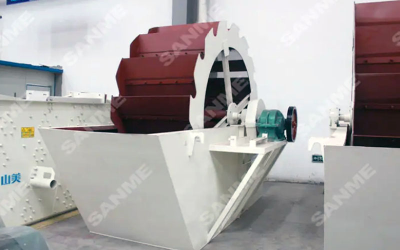 高效輪式洗砂機(jī)，洗凈度高，產(chǎn)量大！