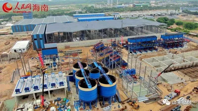 EPC項目進(jìn)展|海南時處理1000噸鐵尾礦綜合利用示范線項目