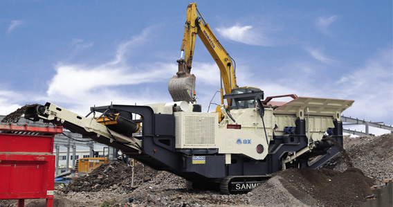 我國建筑垃圾日益嚴(yán)重，建筑垃圾移動式破碎機(jī)領(lǐng)域面臨新的發(fā)展機(jī)遇。