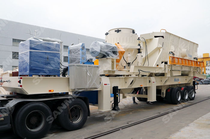 兩大移動破碎站：輪胎式與履帶式之間的區(qū)別，上海山美為你解答