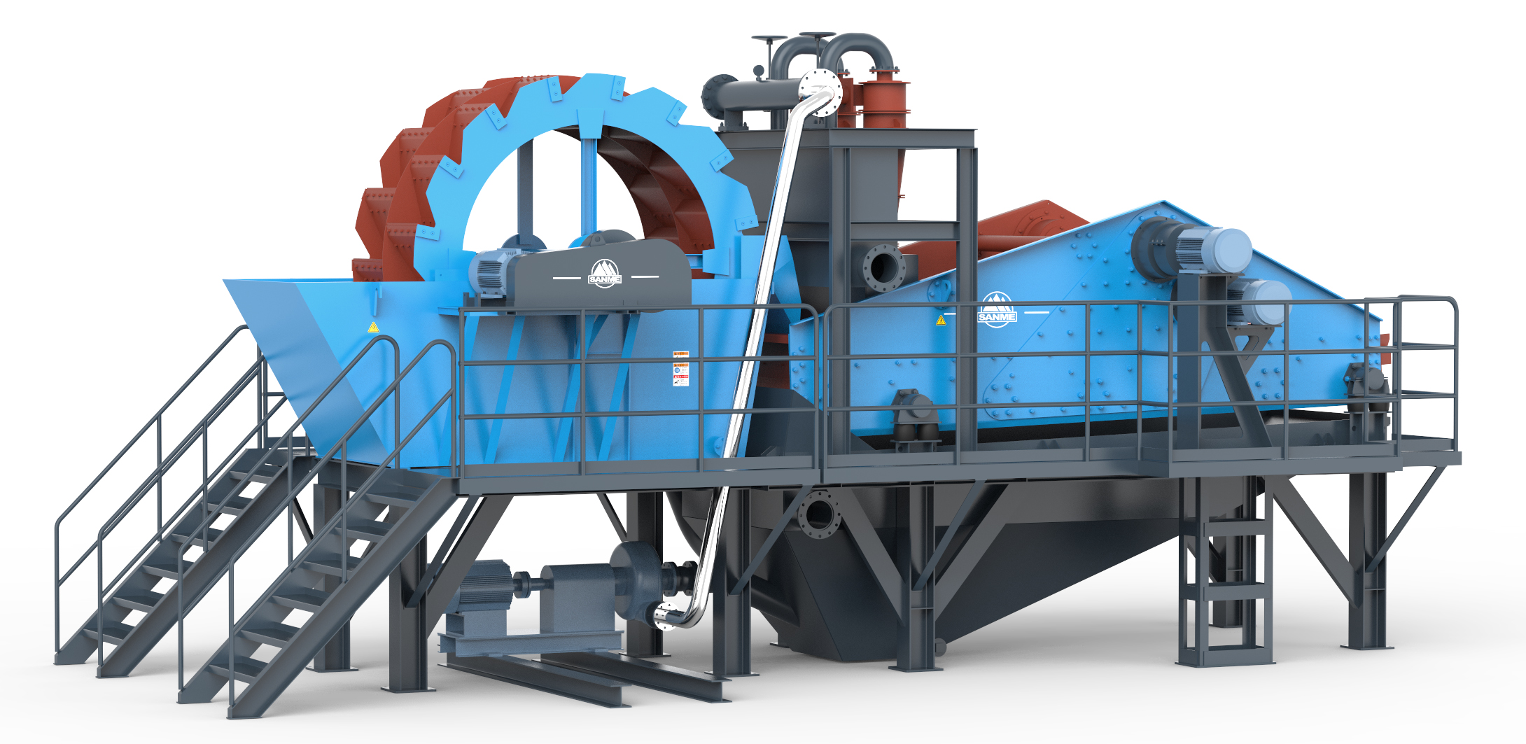 洗砂機(jī)時(shí)產(chǎn)量有多大？洗砂機(jī)使用4大注意事項(xiàng)