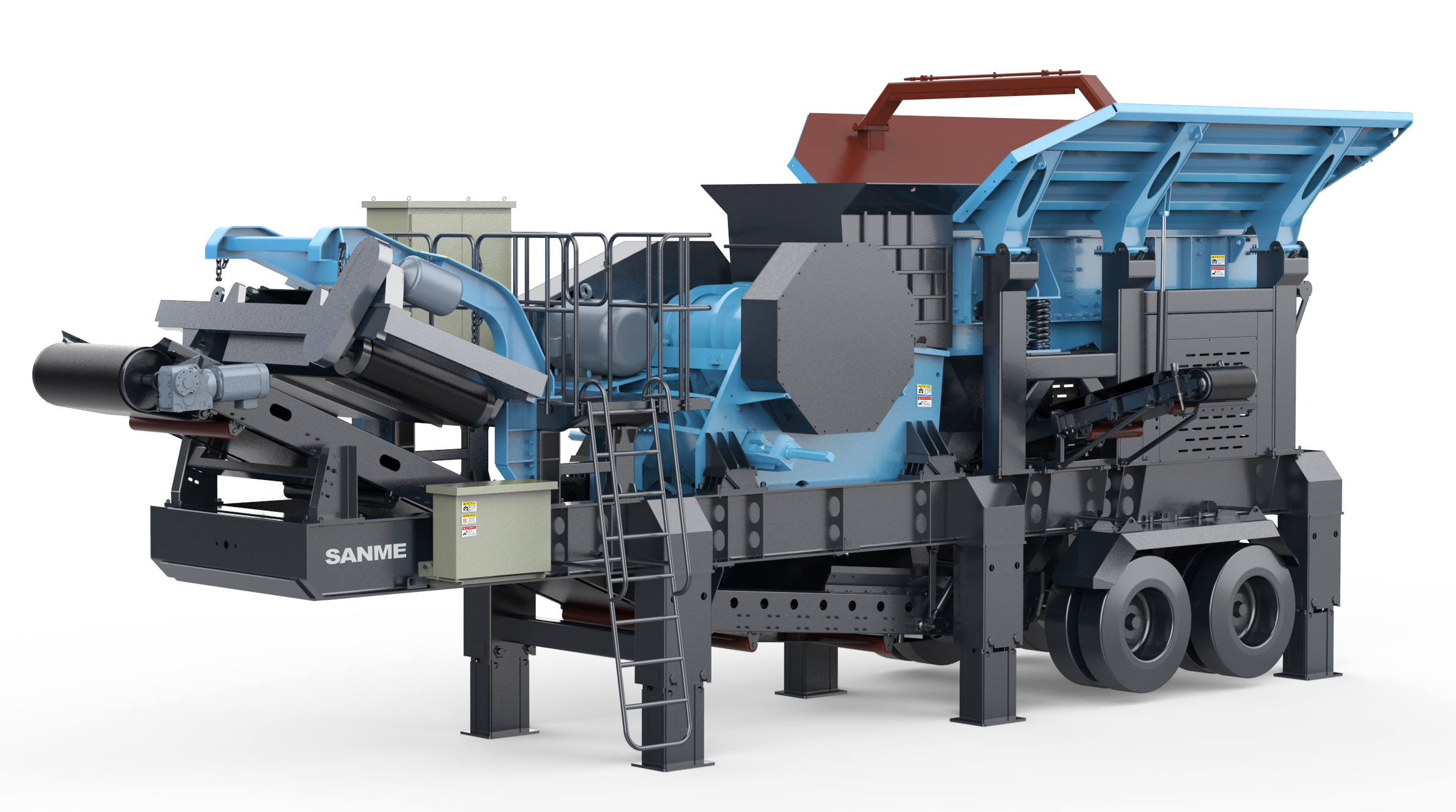 移動破碎機相對于常規(guī)破碎機有什么性能上的優(yōu)點？