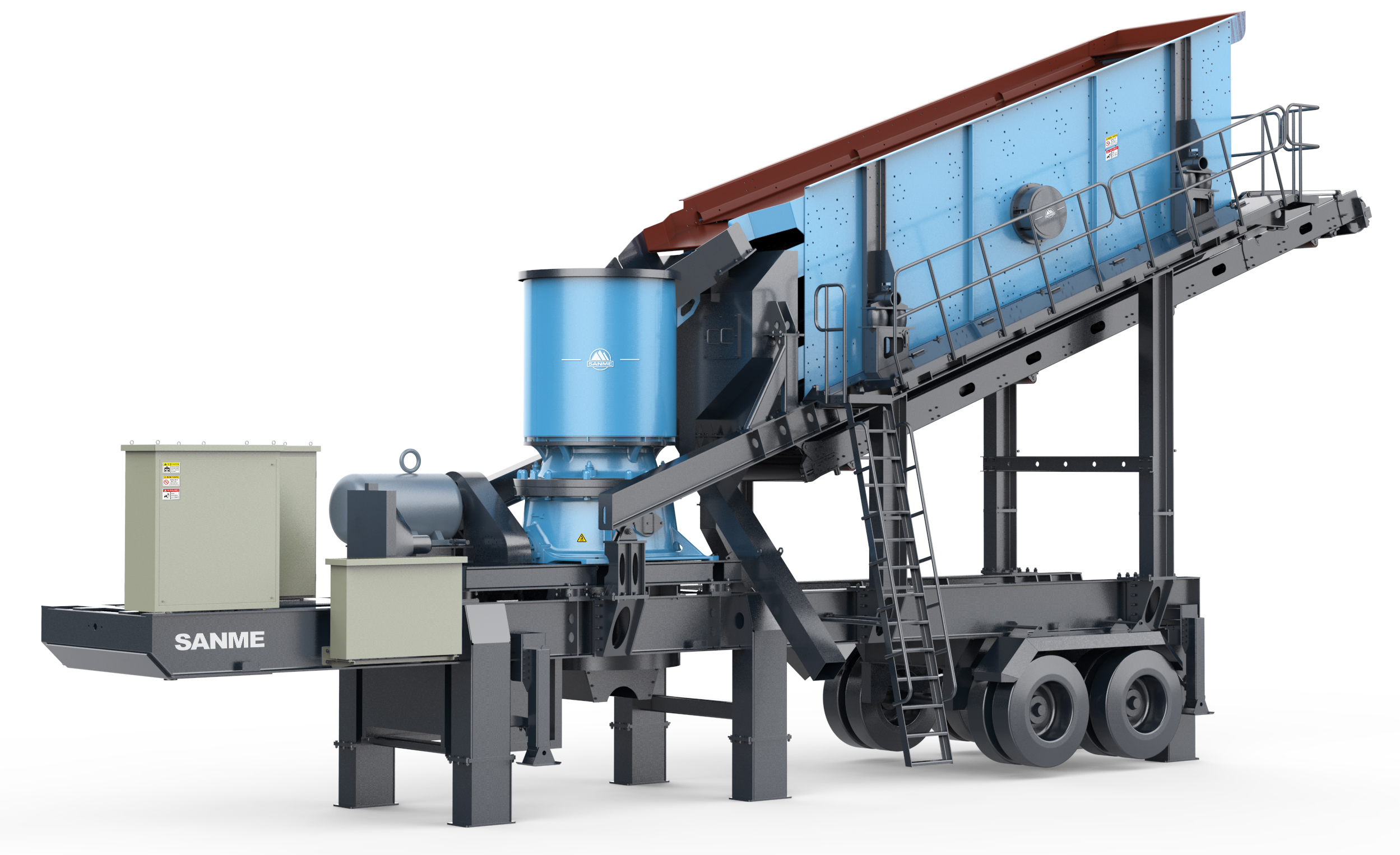 移動破碎機相對于常規(guī)破碎機有什么性能上的優(yōu)點？