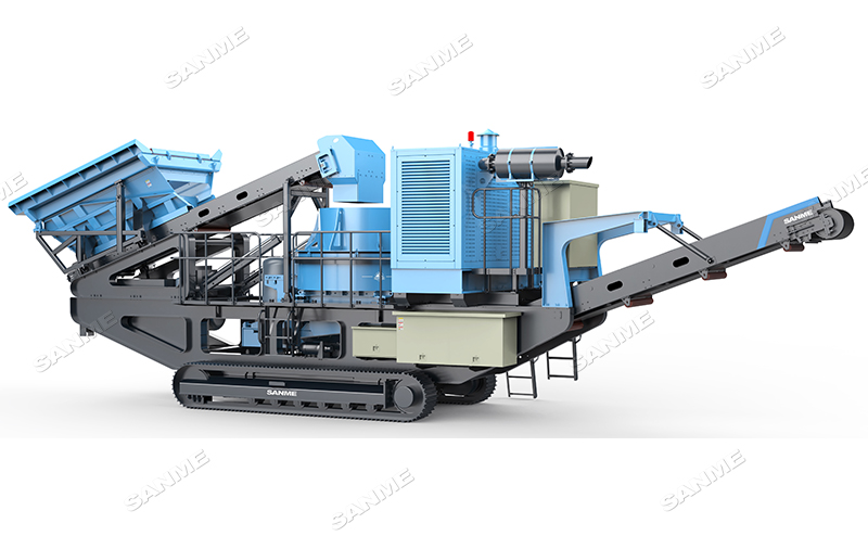 把粗砂加工成中、細沙用哪種機器？