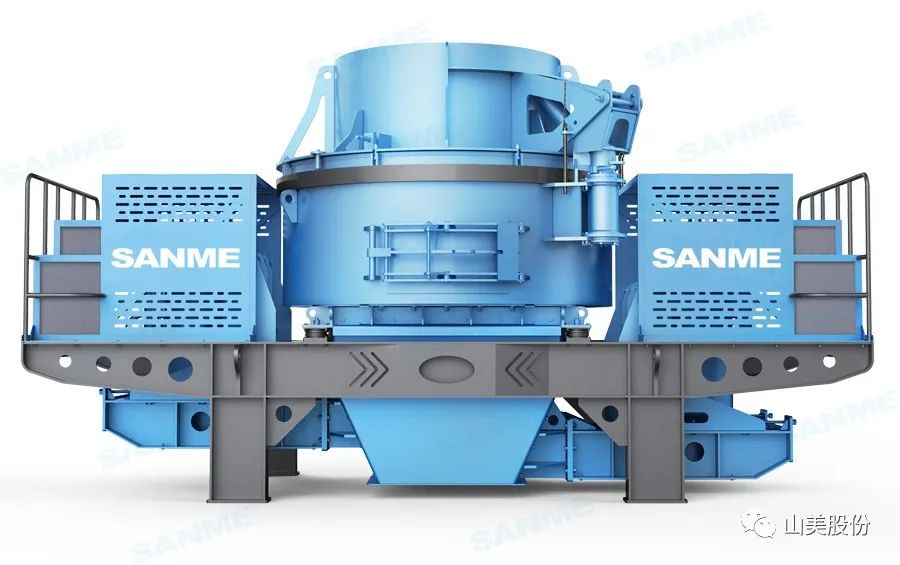 砂石協(xié)會報道！上海山美大進料、大產(chǎn)量立式?jīng)_擊破碎機（制砂機）成功用于東方希望骨料生產(chǎn)線升級改造項目！