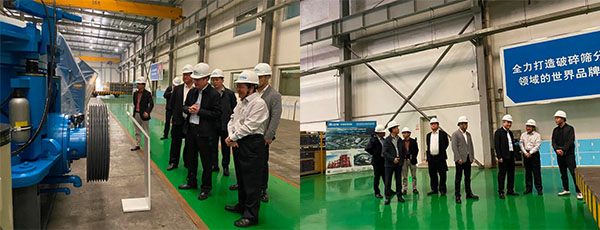 奉賢區(qū)人大常委會黨組書記、主任張培榮一行蒞臨上海山美股份開展“優(yōu)環(huán)境、穩(wěn)經(jīng)濟(jì)”大走訪大調(diào)研