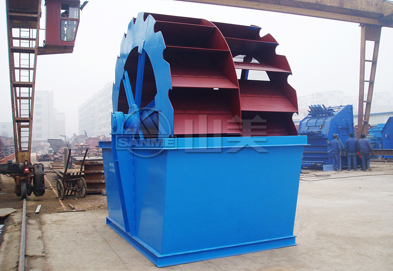 輪式洗砂機(jī)在大型骨料生產(chǎn)線中的作用有哪些？