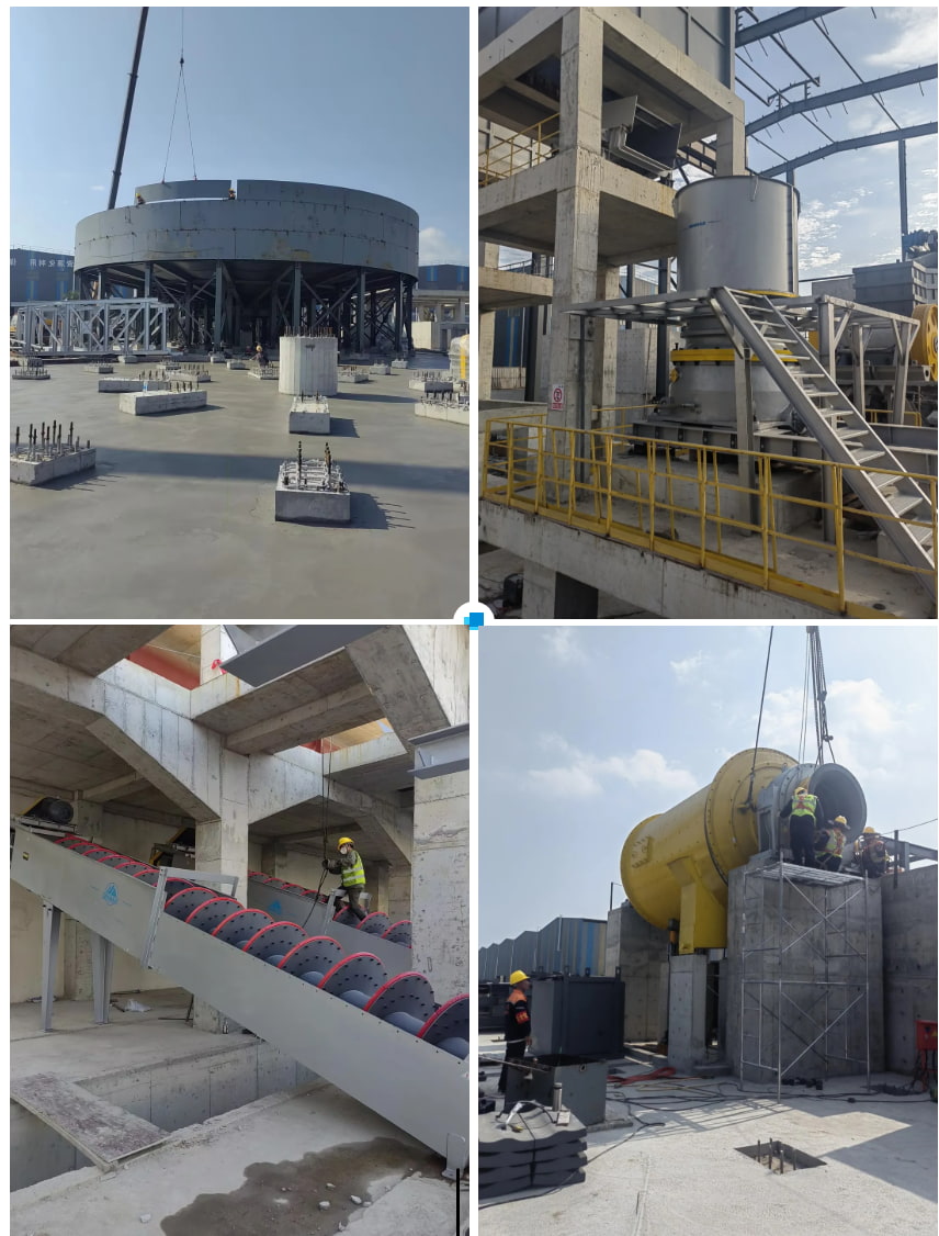 海南尾礦資源化利用項(xiàng)目有序推進(jìn) 全力護(hù)航設(shè)備安裝